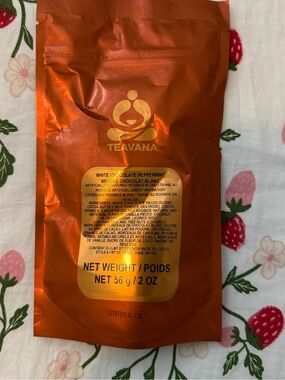 Sealed Teavana White Chocolate Peppermint Tea